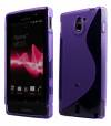 Sony Xperia Sole MT27i TPU Gel Case Purple